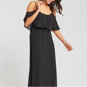 Show Me Your Mumu black maxi dress size L